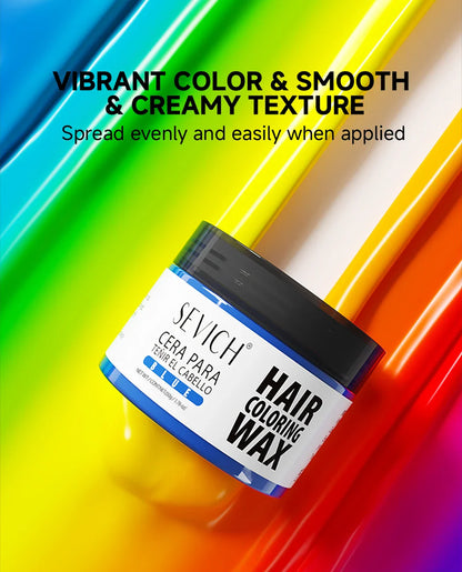 13-Color Halloween Hair Wax – 50g/120g DIY Temporary Hair Dye Cream for Men & Women, Party, Cosplay & Daily Use