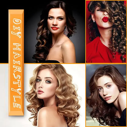10PCS Flexible Hair Curling Rods – Soft Foam Bendy Twist Curls, No Heat Flexi Rollers for Hair Styling