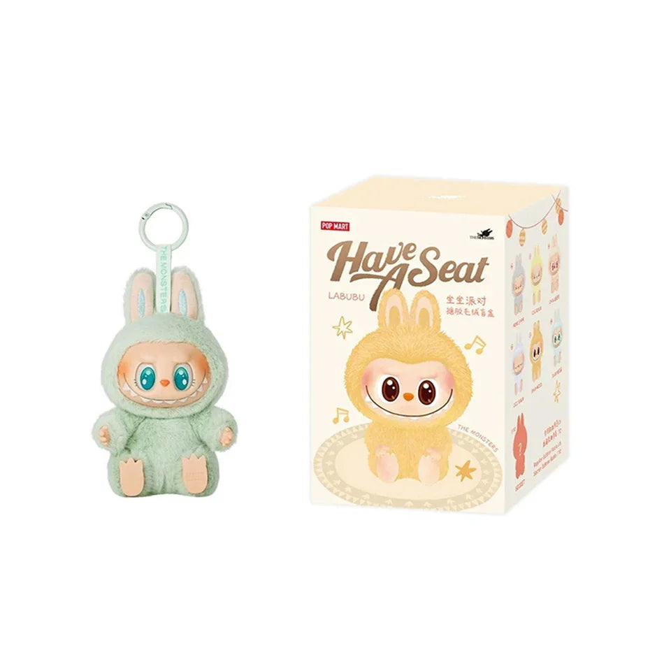 High-Quality Cute Labubu The Monsters Box Toy – Cardiac Macarone Kawaii Figure Model Bag, 1:1 Replica Gift