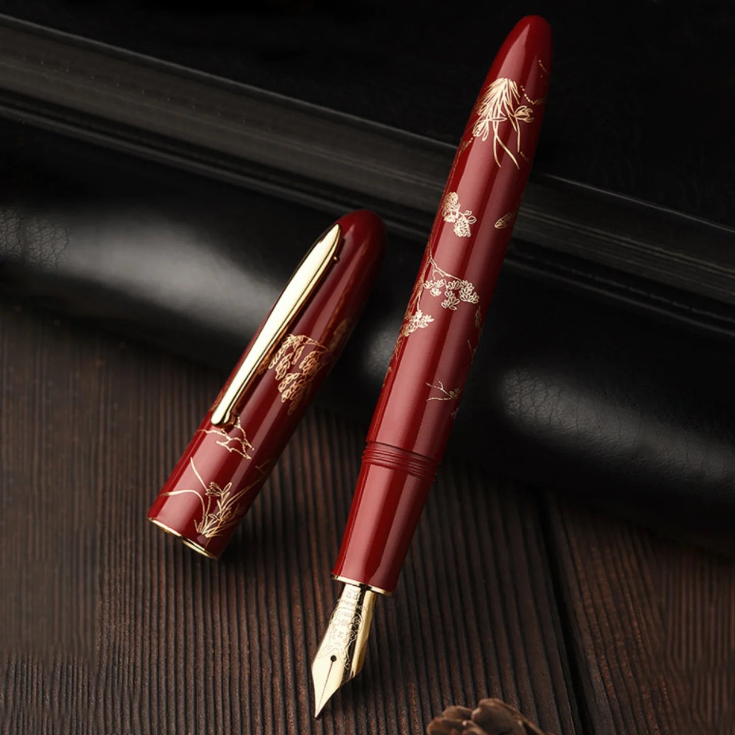 Hongdian N23 Rabbit Year Limited Edition Fountain Pen – Gold Carving High-End Writing Pen for Students & Office Gifts