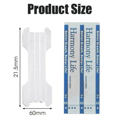 10/30/50/200pcs Nasal Strips — Extra Strength Transparent Anti-Snoring Patches for Better Sleep