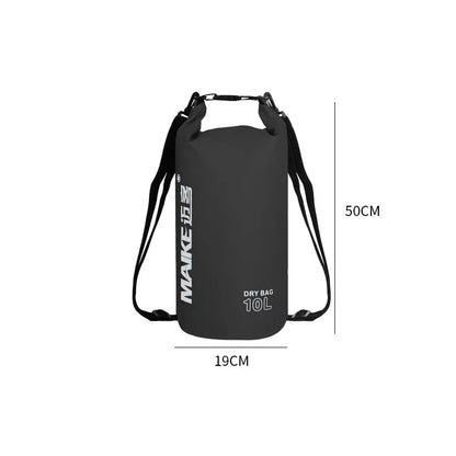 Waterproof Dry Bag Backpack - 5L/10L/15L Outdoor Storage Bag for Swimming, Rafting, Kayaking & Trekking