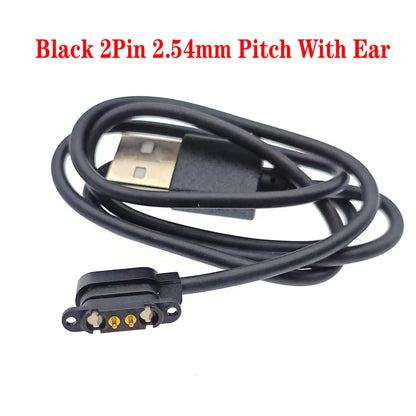 Magnetic Pogo Pin Connector Set – 2/4/5 Pin Spring-Loaded Male & Female DC Charging Power Socket for Secure Magnetic Connection Cable Adapter
