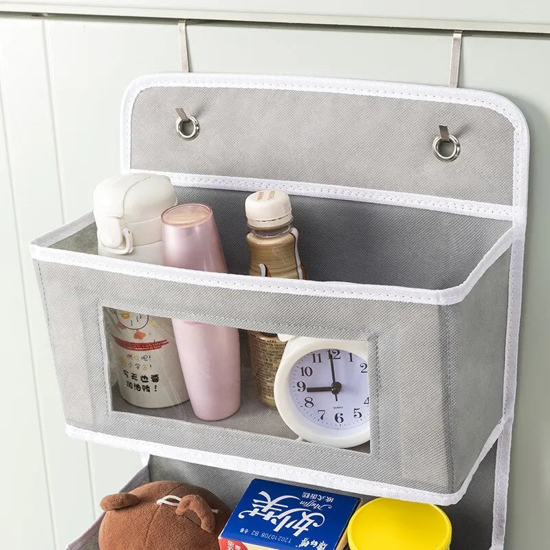 Space-Saving Non-Woven Storage Bag - Wall Hanging Wardrobe Organizer for Baby Diapers, Closet, Dorm, Bath & Kitchen Essentials