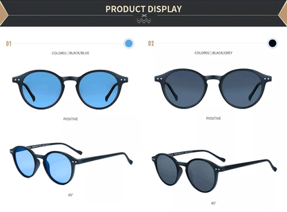 ZENOTTIC Retro Polarized Small Round Sunglasses – Vintage UV400 Shades for Men & Women 2023–2024