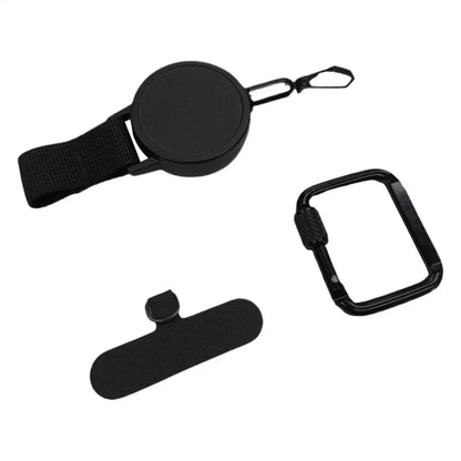 Retractable Anti-Theft Phone Holder — Cellphone Lanyard Strap with Belt Clip, Smartphone Safety Tether for Travel