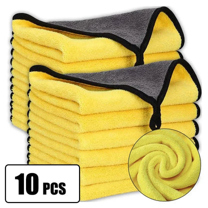 Microfiber Car Wash Towel 30x30/60cm – Ultra Absorbent Car Cleaning & Drying Cloth for Detailing & Car Care Maintenance