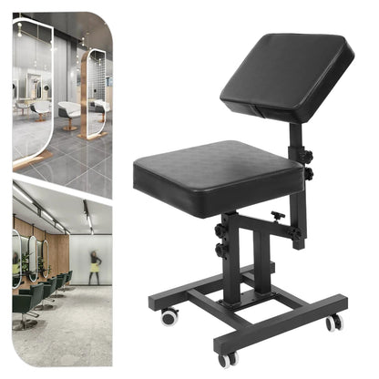 Multifunctional Tattoo Chair with Adjustable Armrest – Hair & Tattoo Artist Chair with Foot Pads