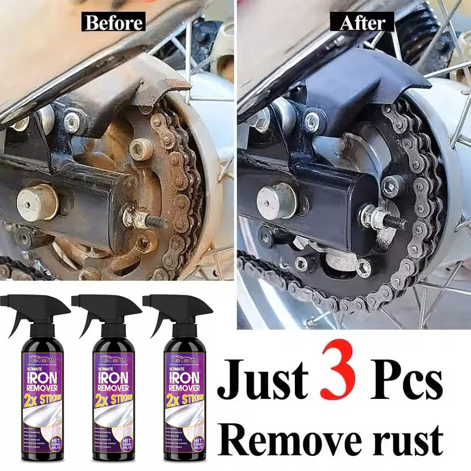Premium Car Rust Remover – Metal Stain & Oxidation Cleaner for Auto Care, Surface Restoration & Shine Protection