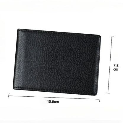 PU Leather Driver License Holder — Car Document Wallet for ID, Pass, Certificate, and Card Storage