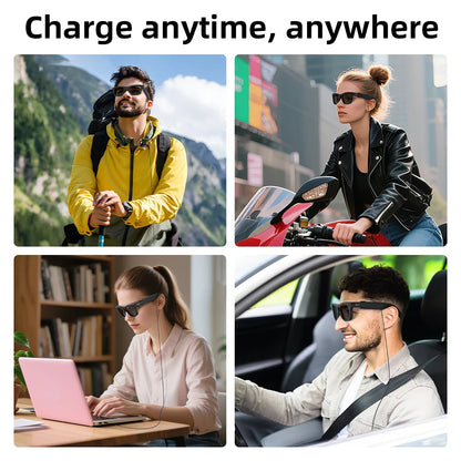 HIBLOKS Ray-Ban Meta Wayfarer Fast Charging Type-C Cable 1.2m for RW4006 RW4008 Lightweight Portable Charger