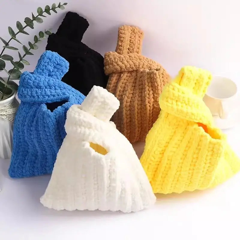 3PCS 300g Soft Chenille Knitting Yarn – Thick Ice Strip Cotton Wool Yarn for DIY Handmade Blankets, Scarves & Craft Projects