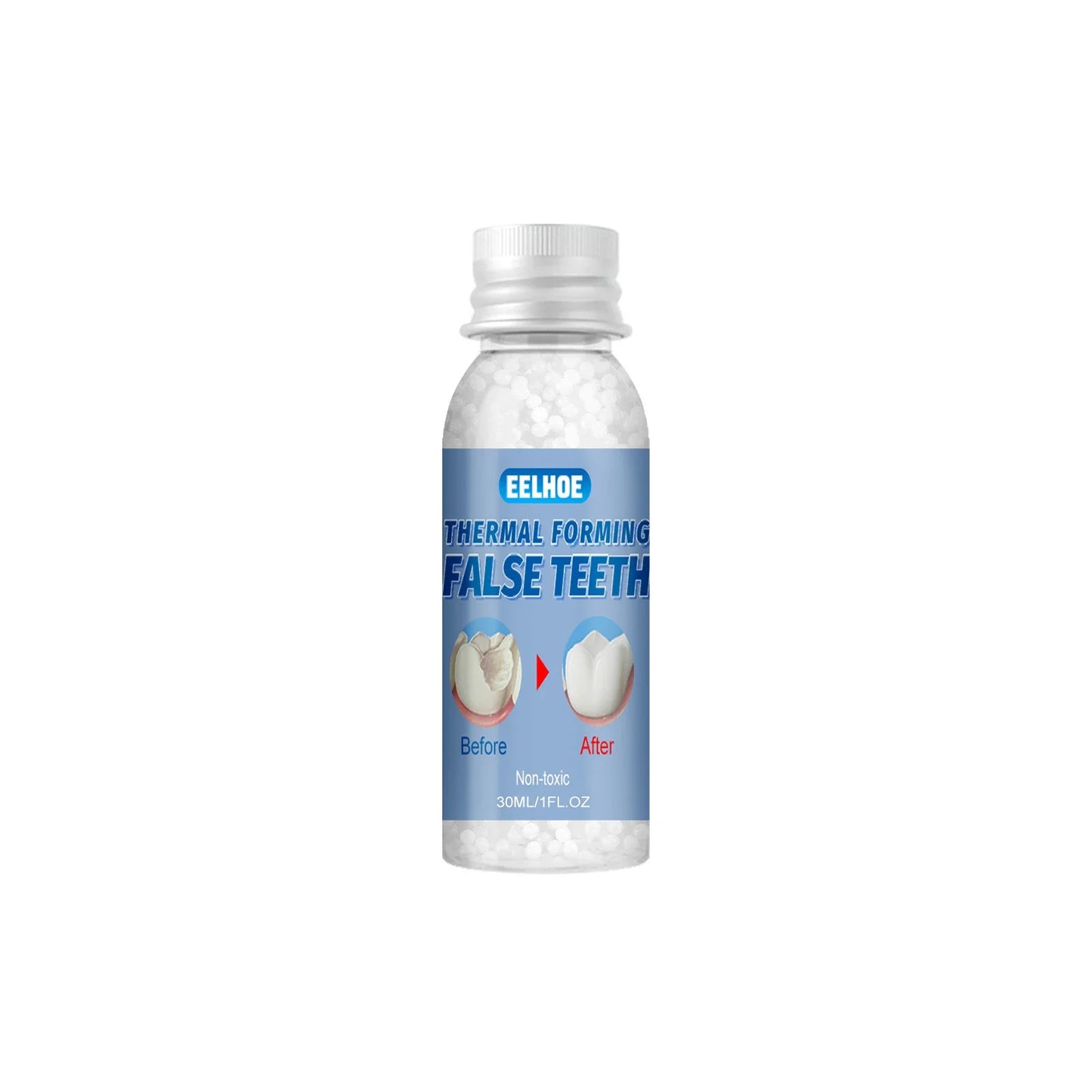 Resin False Teeth & Solid Gums — Temporary Filling Material for Dentistry, Oral Care, Denture Restoration 20/30ml