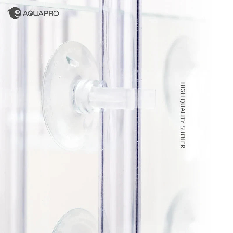 AQUAPRO Aquarium Inlet & Outlet Pipe Set – Plastic Skimmer Lily Flow for Fish Tanks & Bowls