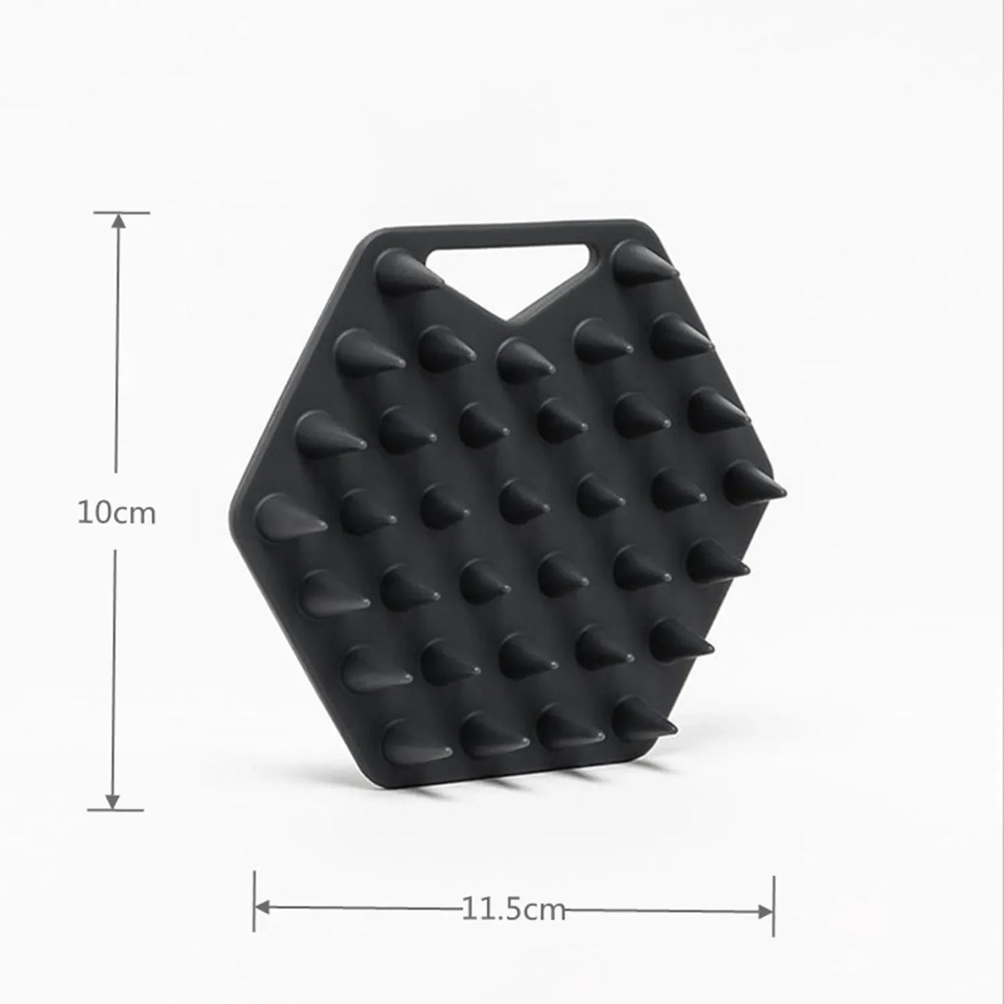 Silicone Scalp & Toilet Scrubber with Hook – Reusable Bathroom Accessory with Non-Slip Grip Holder