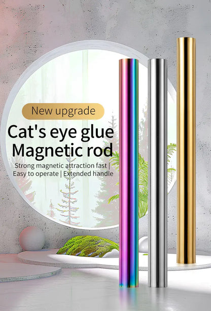 Cat Eye Nail Magnetic Stick – Cylindrical Magnet for UV Gel Polish Snowlight Glitter Manicure Design