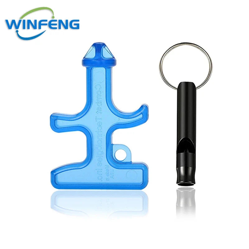 Nylon Plastic Steel Self-Defense Stinger – Emergency Glass Breaker & EDC Survival Tool for Outdoor Camping