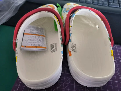 Pokemon Hole Sandals - Pikachu, Squirtle & Charmander Kawaii EVA Anime Slippers, Summer Beach Shoes for Kids, Perfect Gift
