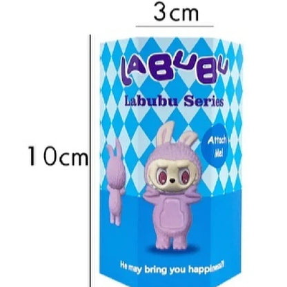 Labubu Hippers Blind Box Figures — 1-12PCS PVC Action Dolls, Collectible Toy Set for Children, Birthday & Christmas Gifts