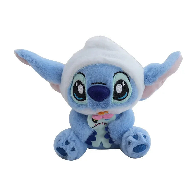 Disney Stitch Plush Keychain – Soft Stuffed Doll Backpack Pendant for Kids' Birthday & Home Decoration
