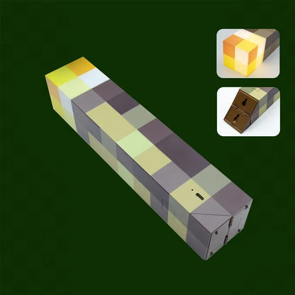 Minecraft Sword Night Light – Color-Changing Table Lamp, Game-Inspired Decorative Gift for Children