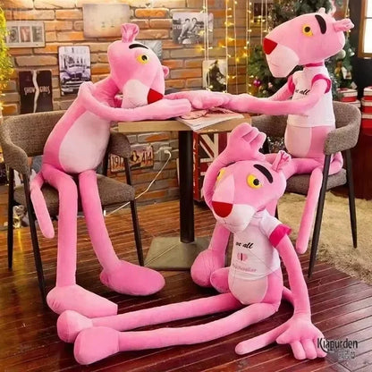 Cartoon Disney Pink Panther Plush Doll – Soft Anime Plush Toy & Cute Cloth Pillow for Kids and Adults, Birthday Gift