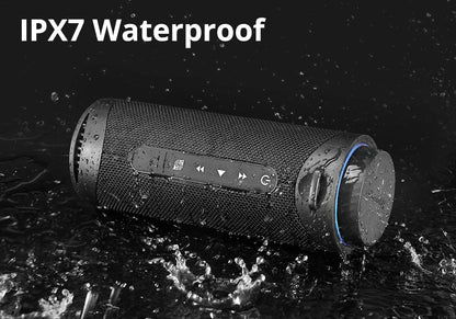 Tronsmart T7 Portable Bluetooth Speaker – 360° Surround Sound, LED Modes, True Wireless Stereo, APP Control