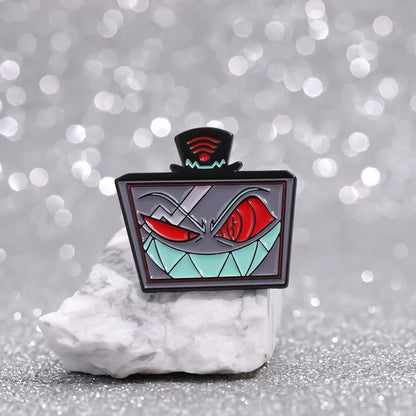 Cartoon Anime Character Enamel Pins – Cute Little Monk Brooches Lapel Badges, Funny Jewelry Gift for Friends