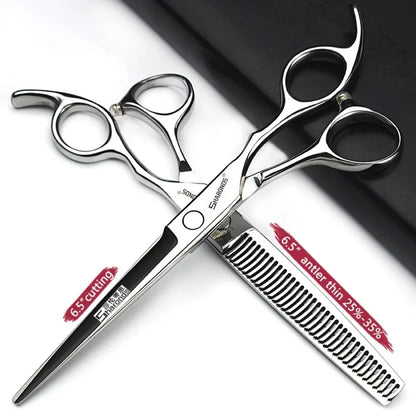 Professional Japanese Hair Cutting & Thinning Scissors – 6''/6.5''/7''/7.5'' Sharp Barber Shears for Salon & Home Use