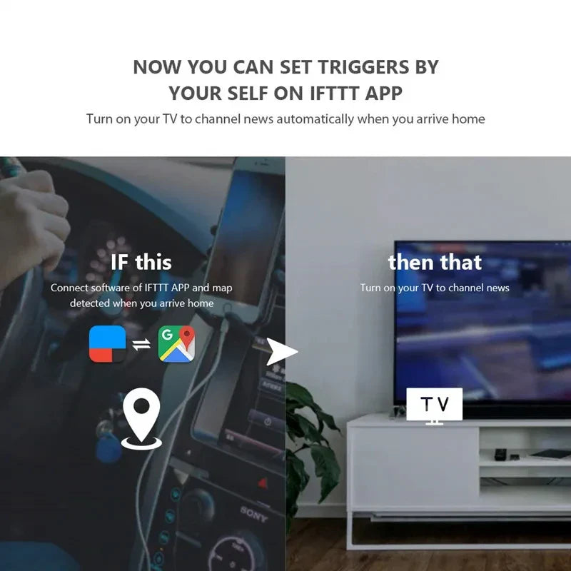Broadlink RM4 Pro Universal Smart Remote – IR/RF/WiFi Control, Works with Alexa & Google Home