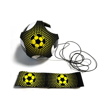 Football Kick & Throw Training Belt - Adjustable Waist Strap for Soccer Ball Control, Elastic Equipment for Kids