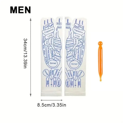 Acupressure Foot Massage Socks – Reflexology & Physiotherapy for Tired Feet Relief