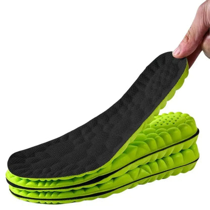 4D Soft Sports Insoles - Shock Absorbing Arch Support Pads for Running & Basketball