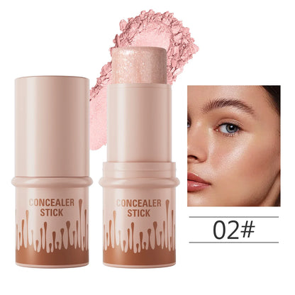 Multi-Color Natural Conforming Shadow Repair Stick – 3D Light Concealer, Blush & Multi-Functional Highlight Stick