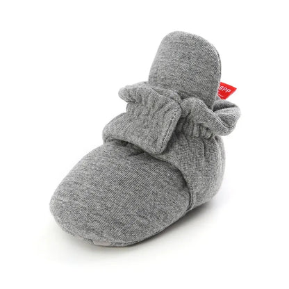 Meckior Baby Socks Shoes – Star Toddler First Walkers Booties, Soft Cotton Anti-Slip Shoes for Boys and Girls