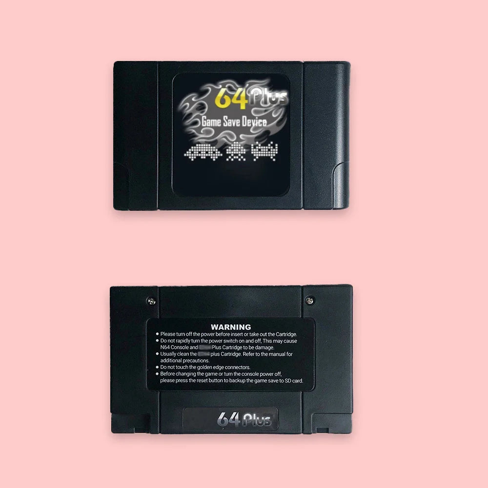 Retro N64 Cartridge 340-in-1 Game — Region-Free USA/JP/EUR for Nintendo 64 with 16GB SD Card