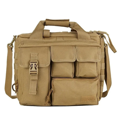Tactical Molle Backpack – Multifunction Nylon Messenger Bag, Laptop Briefcase & Outdoor Climbing Shoulder Bag