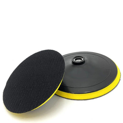 3/4/5/6/7 Inch M10 M14 Backing Pad Sanding Holder Disc - Hook and Loop Polishing Backer Plate for Drill and Polisher Grinding Tool