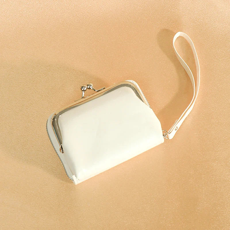 Lonny 4-Inch Zip-Up Card Holder – Women’s Buckle Coin Purse Clutch, Cross-Border Supply