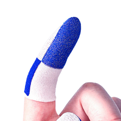 1-20 Pairs Mobile Gaming Finger Sleeves – Breathable, Sweatproof, Anti-Slip Thumb Gloves for Touchscreen Controllers, PUBG Game Finger Covers