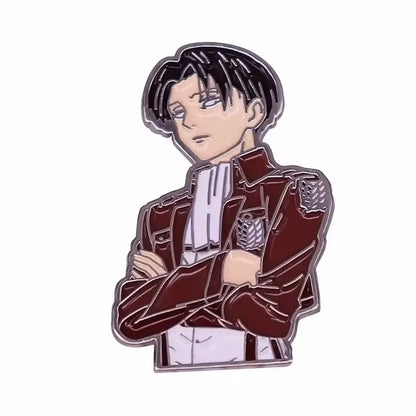 Attack on Titan Enamel Pin Badge - Anime Metal Lapel Pin for Bags, Backpacks & Fan Collectible Gift