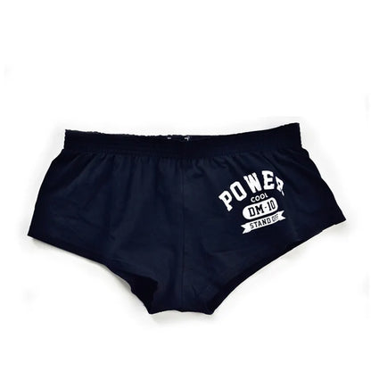 Men’s Cotton Fitness Gym Shorts – Breathable Loose Fit Running, Yoga & Workout Training Shorts Summer Sports Underwear Boxer D.M