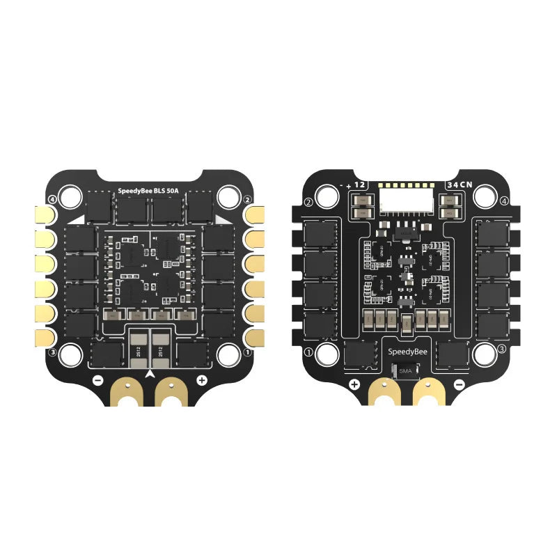 SpeedyBee F405 V3 BLS FC & ESC Stack - 50A/60A V4 BLS 55A/60A, 30x30 Flight Controller and ESC Combo