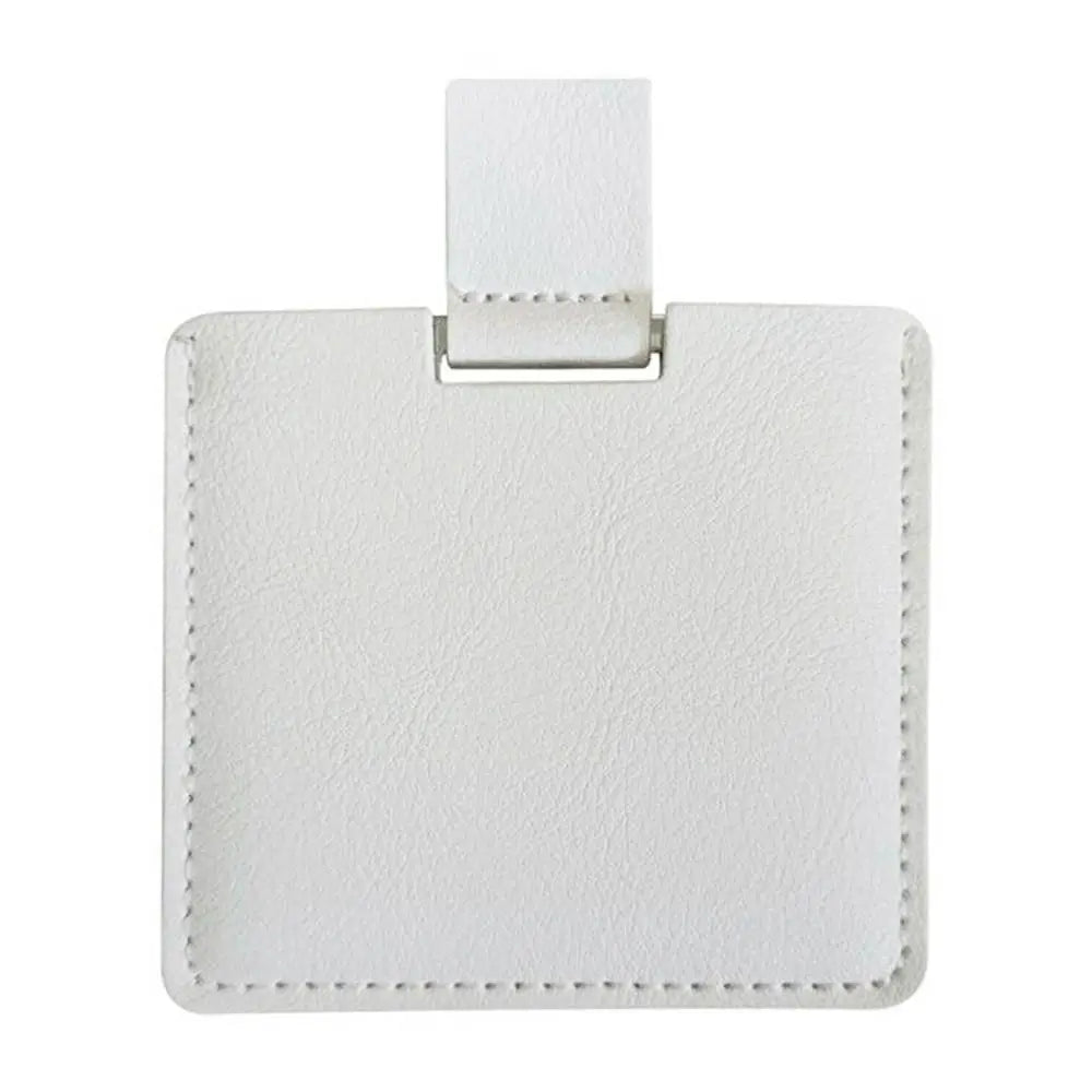 Ultra-Thin Stainless Steel Makeup Mirror - Mini Portable Pocket Hand Cosmetic Mirror & Personalized Beauty Gift