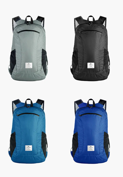 Naturehike 18L Hiking Backpack - Ultralight, Foldable, Waterproof Travel Bag for Men & Women, Outdoor Camping Small Backpack