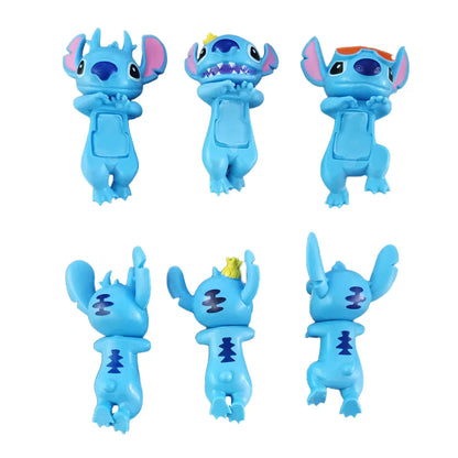 Stitch Lie Prone Series Toy Box — Cute Car Phone Decoration & Sonni Angel Gift for Kids' Birthday