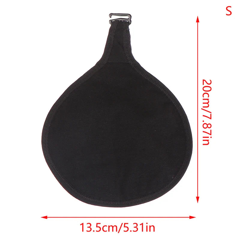 Women Silicone Breast Forms Cover with Cotton Pocket – Mastectomy Prosthesis Protective Triangle Inserts