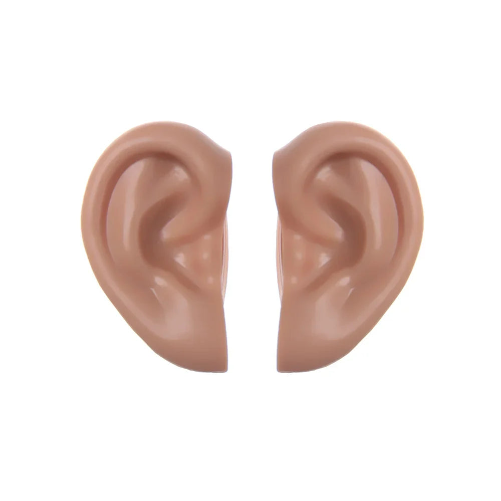 1/6 Doll Elf & Human Plastic Ears – White, Tan, Dark & Super Dark for 30cm Blyth Doll DIY Accessories