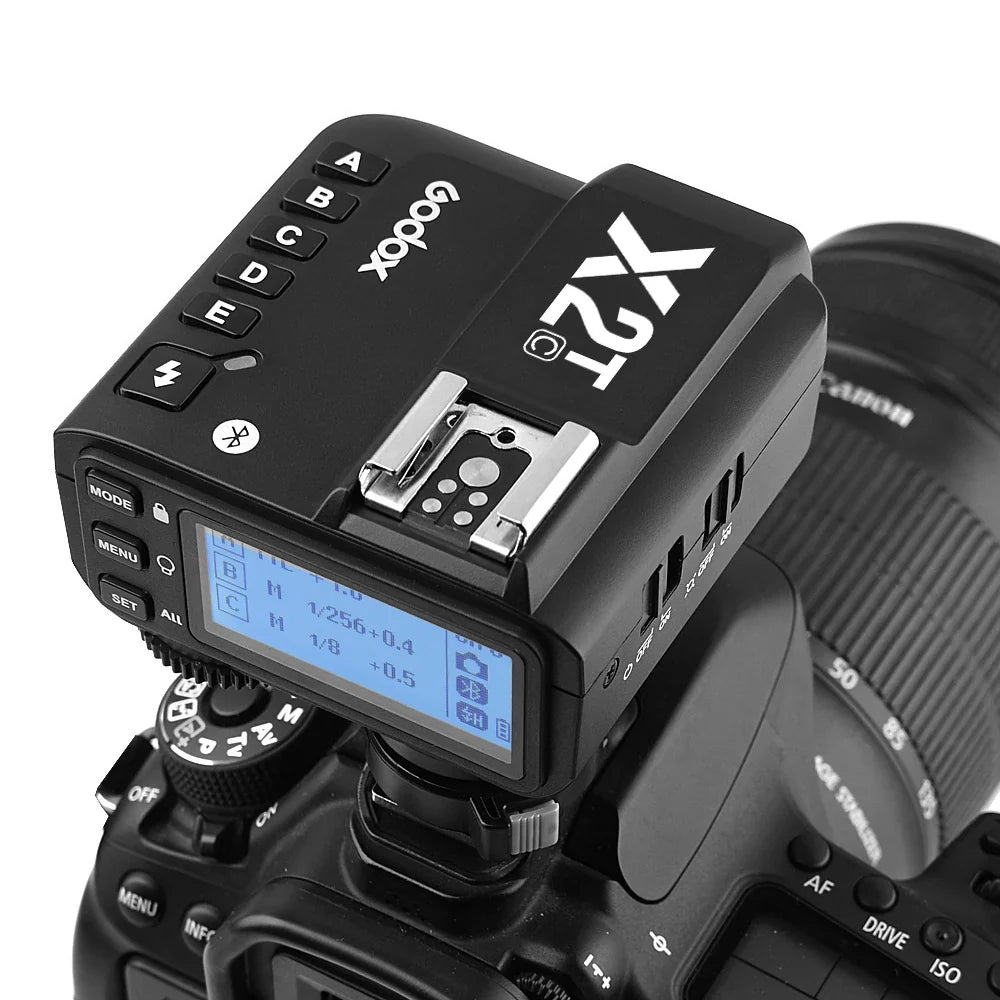 Godox TT600 2.4G Wireless TTL Speedlite + X2T Trigger — Compatible with Canon, Nikon, Sony, Fuji, Olympus