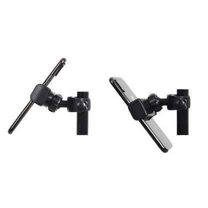 Universal C-Clip Phone Holder - 360° Rotating Mount for Boom Arms and Microphone Stands
